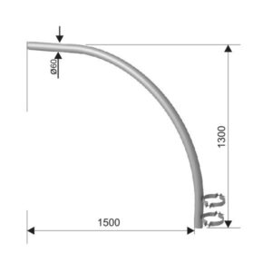 LIRA ZA STUB 1000/1500-95º