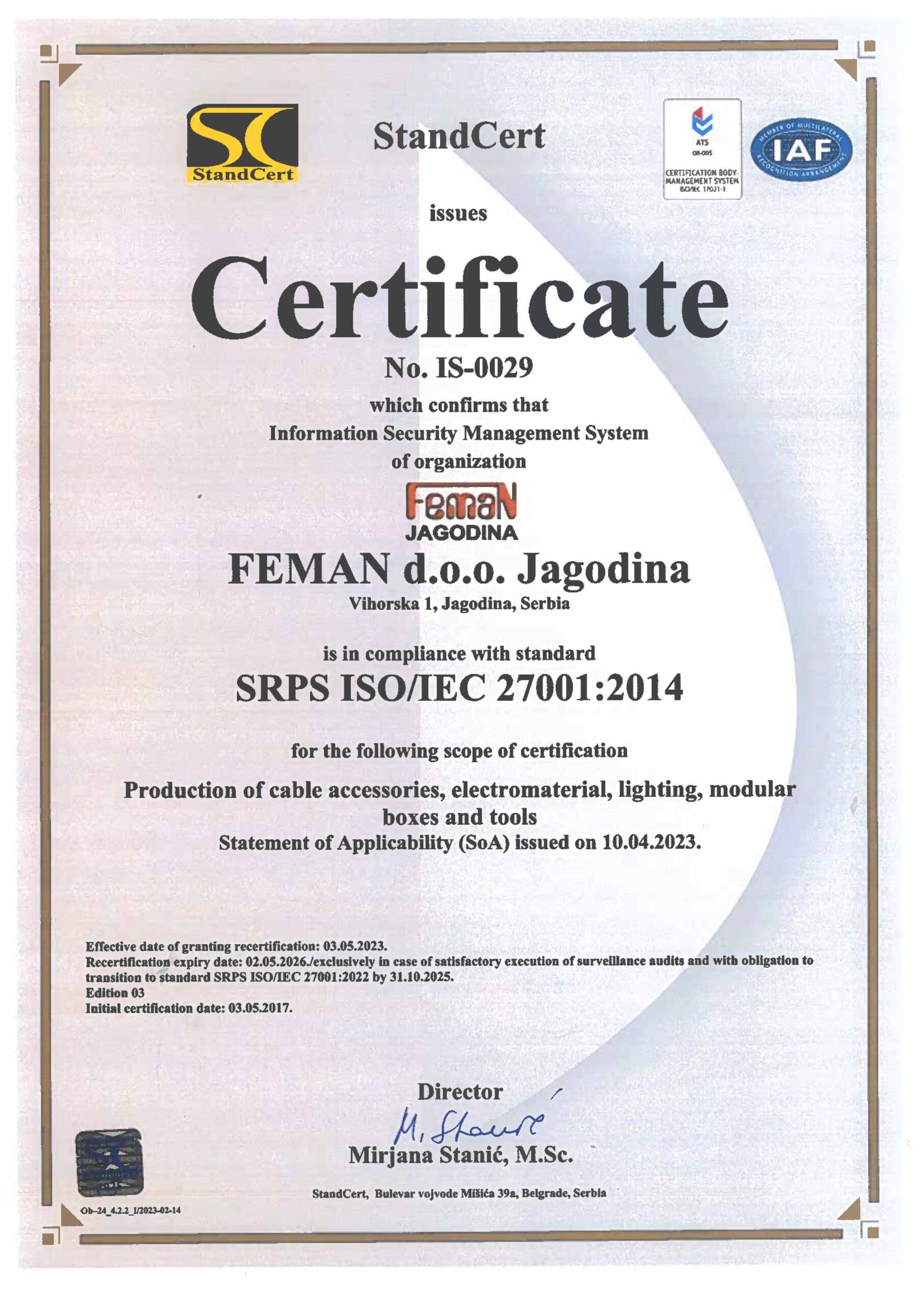 ISO 27001 eng