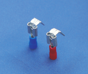 FASTON izolovane kablovske papučice - ženske sa dodatnim muškim priključkom