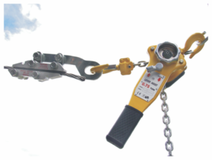 Aparat za zatezanje vodova i dizanje tereta