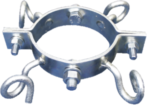 ČELIČNA OBUJMICA (BEZ Al KONZOLE) ZA VEŠANJE SKS-a NA STUBU