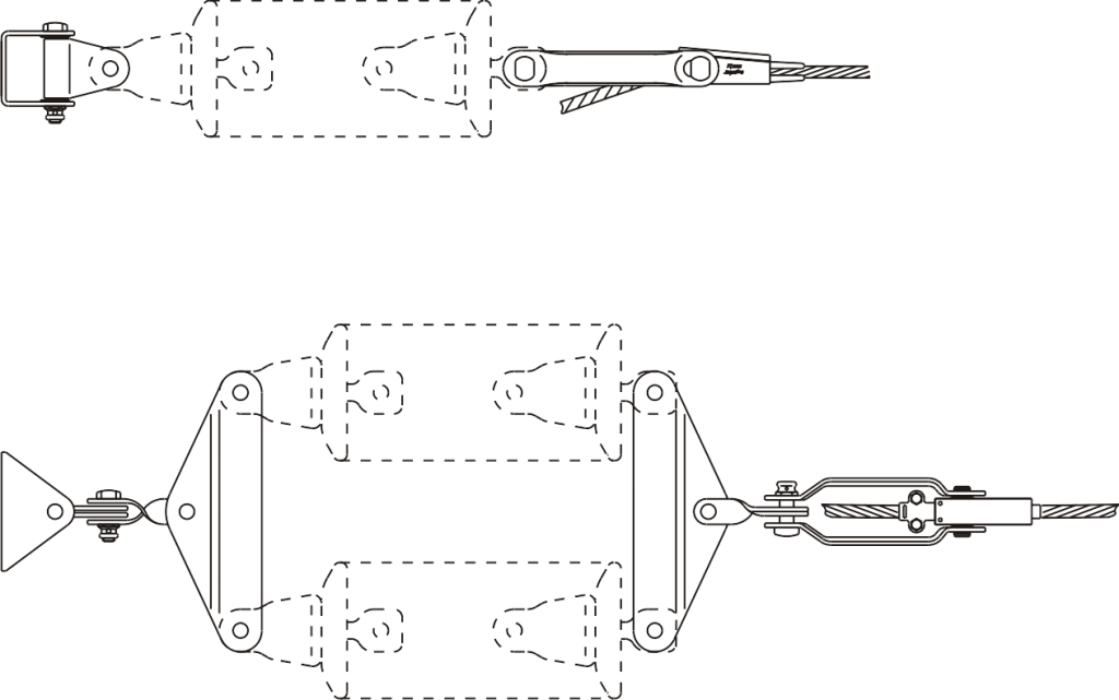 OPREMA ZA ZATEZNE IZOLATORSKE LANCE - ZA Al-Če VODOVE
