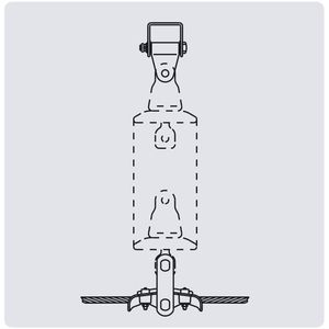 OPREMA ZA NOSEĆE IZOLATORSKE LANCE - ZA Al-Če VODOVE